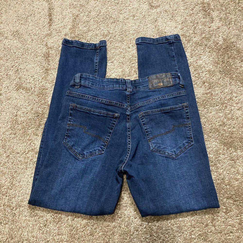 Copper & Oak W30 L30 Size 30 Women Denim Blue Jean Pants High Rise  Relaxed Fit